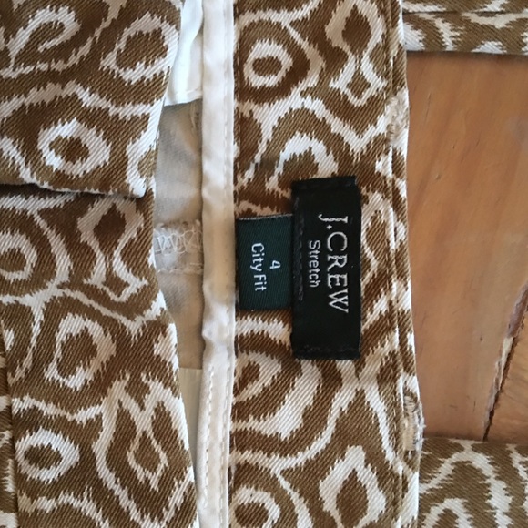 JCrew City Fit Printed Pants - Picture 6 of 6